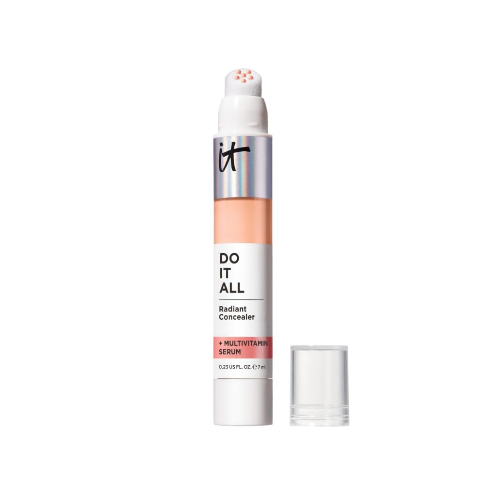 IT Cosmetics Do It All Radiant Concealer, 7 ml, Feuchtigkeitsspendend, aufpolsternder, abdeckender und aufhellender 4-in-1 Concealer Stick, Natürliches Finish