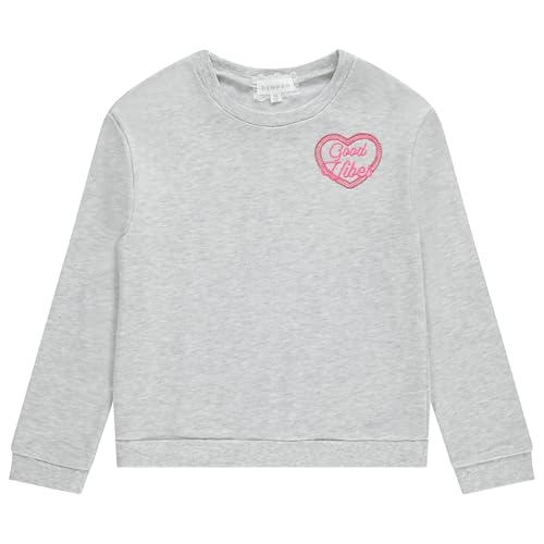 BTween Girls Cozy Cotton Blend Sweatshirt Set, 3 Pack of Trendy Sweatshirts for Kids, Sizes 4-122