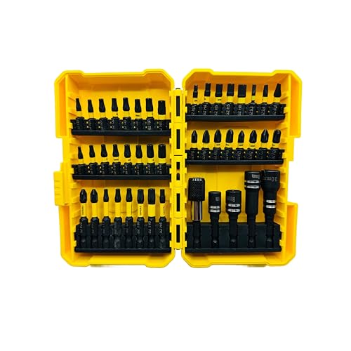 Nemura Embouts Visseuse Extra hard Impact+ - Coffret de 45 pièces en Acier S2 - Porte embout universel - Boîte de Rangement - Outils Haut de gamme - Marque Française