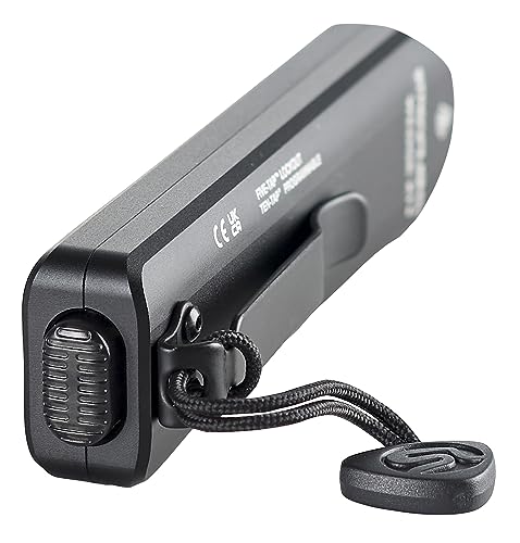 Image of Streamlight 88812 Wedge XT 500-Lumen 1,900-Candela Flat Everyday Carry Flashlight, Includes USB-Cable and Pocket Lanyard, Black