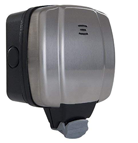 BG Electrical Outdoor Single Switched Plug Socket WPL21