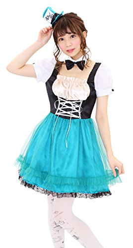 クリアストーン(Clearstone) コスプレ ハロウィン ハッターガール レディース グリーン