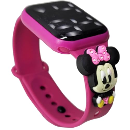 Relógio digital Infantil Minnie Resistente à Água