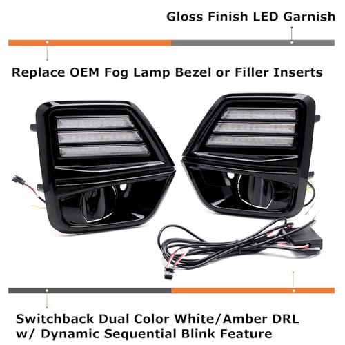 Kit LED para luz diurna y señal Chevy Colorado 2023 miniatura 2