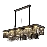 ✪ Hochwertige Lichtquelle Spannung: 111V ~ 240V (einschließlich), Edelstahl + Kristall-Perlen + Metall, hohe Temperaturbeständigkeit, Energieeinsparung, einfache Montage und lange Lebensdauer.