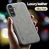 Compatible con Xiaomi Poco X3 NFC Funda para teléfono con protección contra caídas, imán integrado, gris claro 6