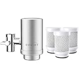 OEMIRY OM-WF01 Faucet Water Filter & OM-WF01 Replacement Filters, Reduces 99.99% Lead, Chlorine, Hea