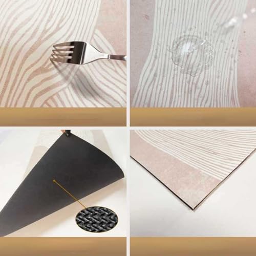 Alfombra para escaleras con estampado simple de moda ideal para proteger el hogar con mascotas 7