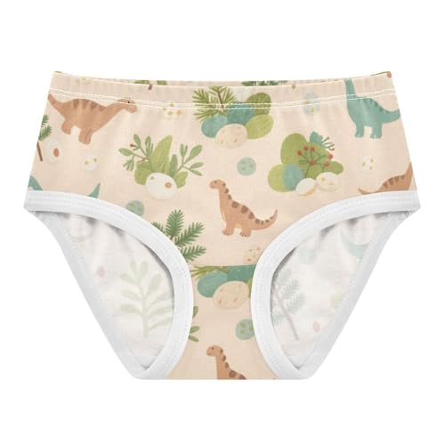 Girls' Underwear Dinosaur Dino Toddle Brief Panties 2-8 Years 20300692