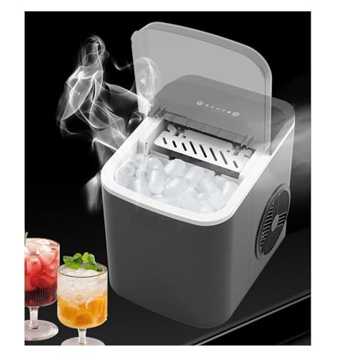 Máquina portátil para fabricar hielo de encimera pequeña miniatura 4