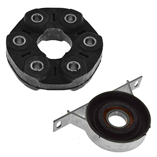 Replacement Driveshaft Coupler Guibo Center Support Bearing Kit Set for BMW 3 Series E46 Z4 (EB3-4874274)