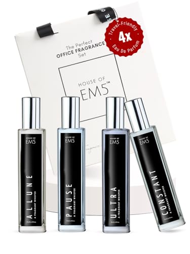 Image of EM5 Combo Pack of 4 - Perfect Office /Everyday Fragrance Set for Men & Women | Eau De Parfum Spray | Gift Set for Him /Her | Compact & Travel Friendly | 15 ml Each