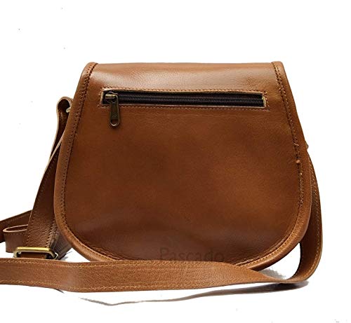 PASCADO small mini genuine leather crossbody everyday purse satchel shoulder bag for women