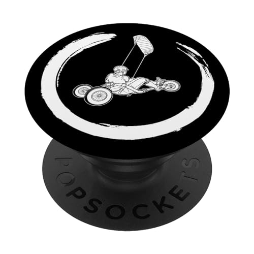 Kitebuggying Kiteracer Windracer Land-Kite Kite-Buggy PopSockets Adhesive PopGrip