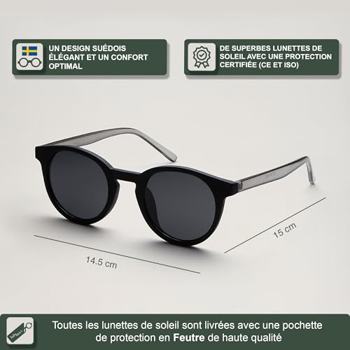 Lunettes sans BPA évitant les allergies et protégeant des UV - 5