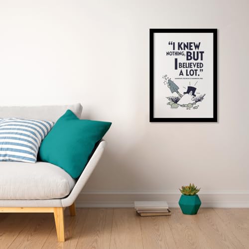 Póster Moomin A3 de Moominpappa "I Knew Nothing" para decoración 4