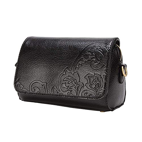 Sac bandoulière femme cuir rétro sac à main enveloppe