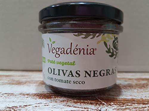 Paté Vegetal de Olivas Negras con Tomate seco