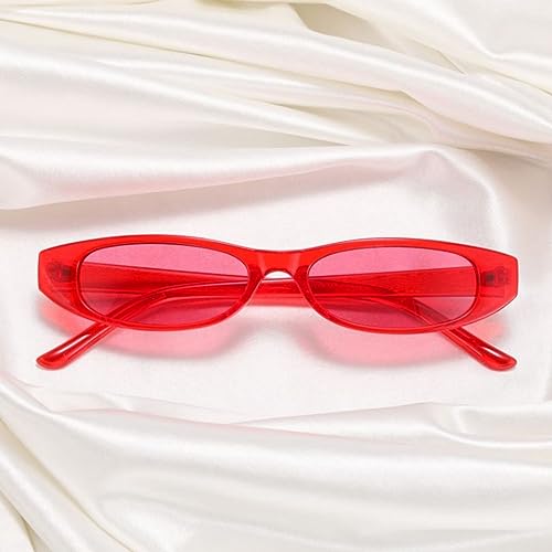 Retro Rectangular Sunglasses Women Cat Eye Sunnies Small Square 90s Glasses Trendy Y2K for Summer Vacation3