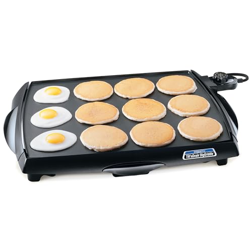 Comparison: Best Electric Griddle For Pancakes 7 Presto 07046 Tilt 'n Drain Big Griddle Cool-Touch Electric Griddle