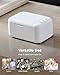 CREWORKS Ultrasonic Cleaner Machine, Ultrasound Cleaning Pod for Jewelry Gold Silver, 46Khz Sonic Jewelry Cleaner Machine for Ring Earring Watch Coins Toys, Mini Cleaner Machine, 200ml