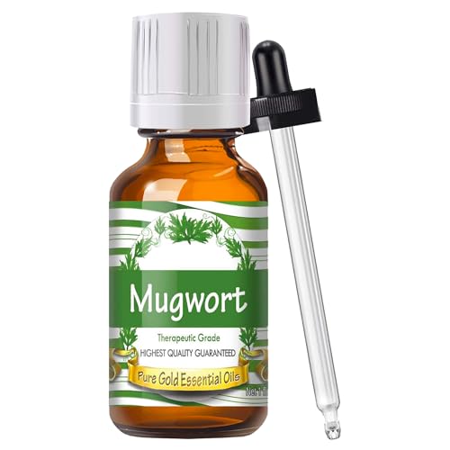 Pure Gold Essential Oils 30ml Oils - Mugwort Essential Oil - 1 Fluid Ounce
