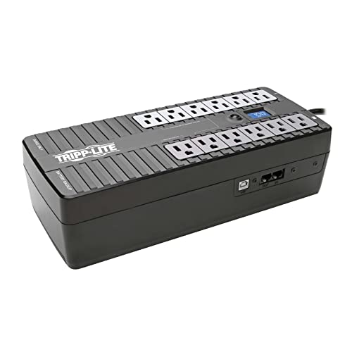 Eaton Tripp Lite ECO850LCD 850VA UPS 425W Battery Backup Surge Protector