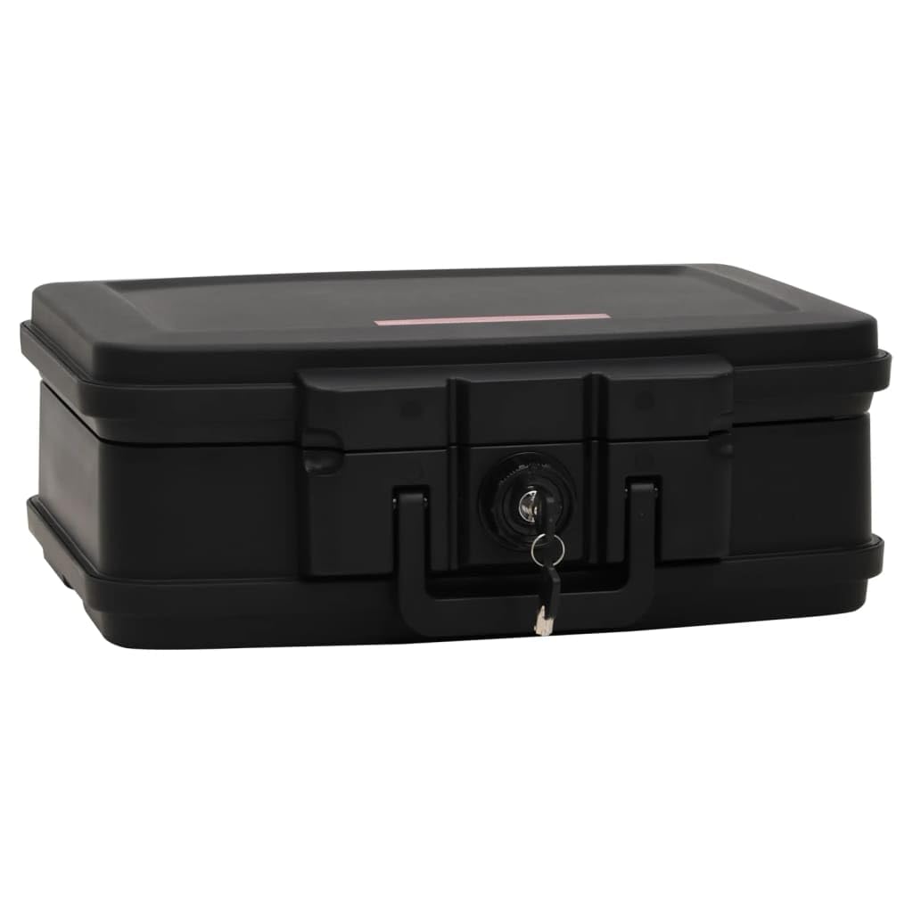 Cassaforte di sicurezza domestica e aziendale, 44 x 37 x 16,5 cm, colore: nero