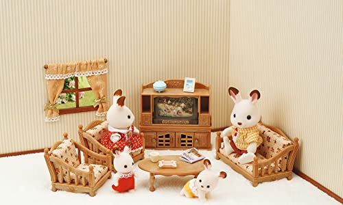 Figurines miniatures SYLVANIAN FAMILIES 5339 La pièce à vivre Meubles et accessoires pour enfants - vue 6