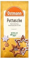 Ostmann Gewürze – Pottasche | Backtriebmittel für Honig- und Lebkuchen | Ideal als Backpulver für schwere Flachgebäcke, Kaliumcarbonat E 501 | 15 g im Beutel
