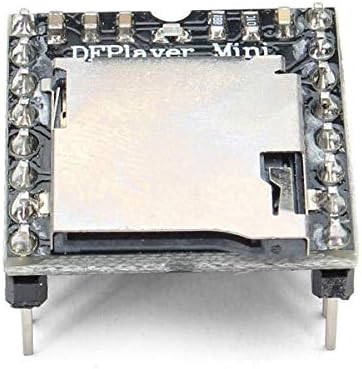 Capacitors DFPlayer Mini MP3 Player Module MP3 Voice Audio Decoder Board Supporting TF Card U-Disk IO/Serial Port/AD - products that work with official boards 3Pcs