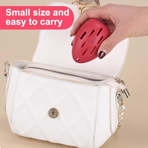 RoseFlower Travel Silicone Makeup Brush Holder, Soft Silicone Makeup Organize Portable Make up Bag Anti-Fall Out Cosmetic Pouch, Makeup Sponge Holder, Large Capacity - Image 4