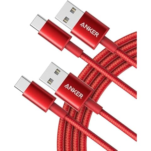 Anker 6 ft USB C Charger Cable 2-Pack Cover