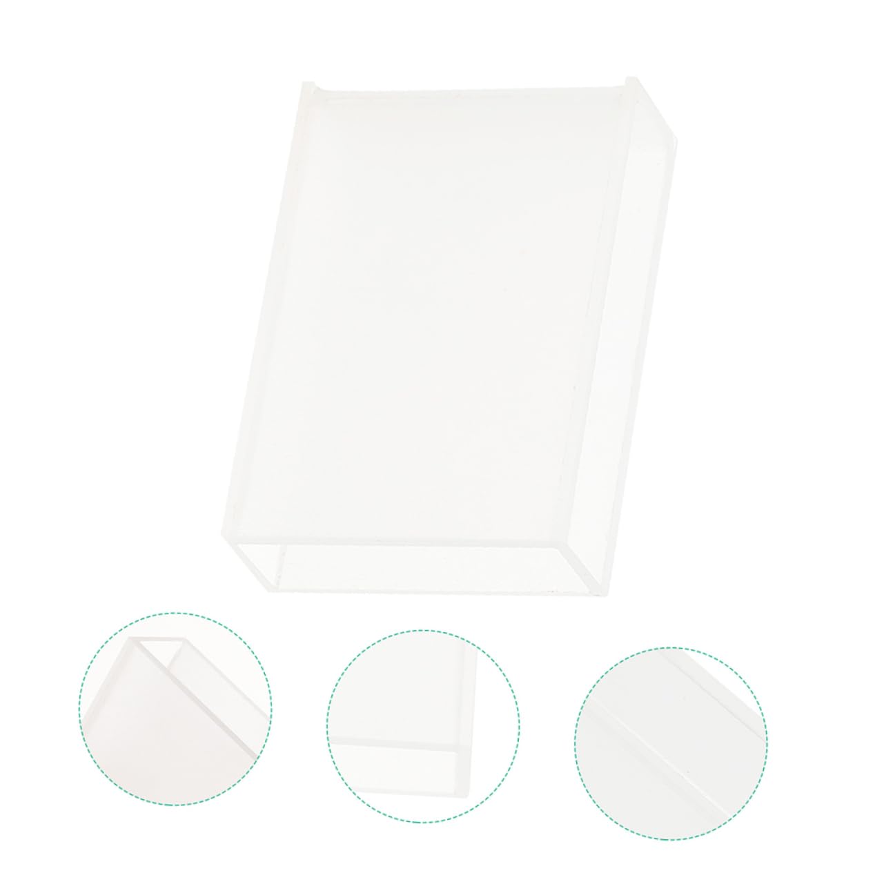SOLUSTRE 2stücke Laboratory Glass Cuvette Path Hochtransparente Küvette Für Spektrophotometrie Und Chemische Analysen Für Und Forschungsanwendungen