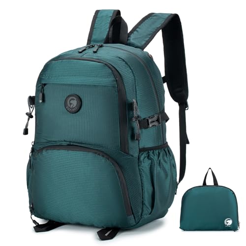 SPAHER 25L Mochila Viaje Cabina Avión Wizzair Plegable Mochila 40x30x20 Maleta Cabina Vueling Pequeña Bolsa Viaje Maleta Equipaje de Mano Impermeable Bolso Mochila de Senderismo para Hombre y Mujer