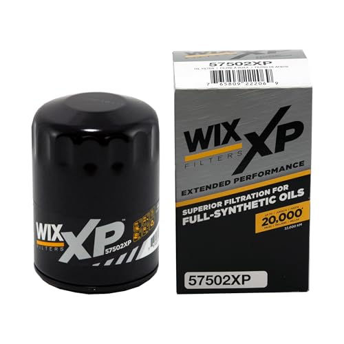 WIX 57502XP WIX XP Oil Filter Replacement Built for Synthetic Oil - Compatible With Ford Lincoln Mercury Mazda (09-15)