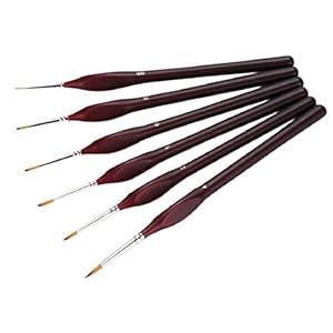 SHENGXINA 6 Teile Detail Pinsel Set