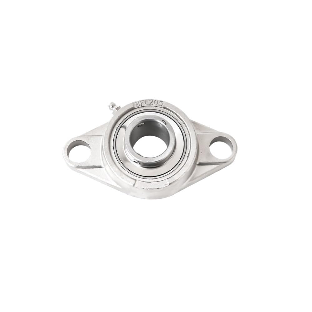 1pcs 440 Stainless Steel Outer Spherical Bearing with Housing Seat SUCFL201-SUCFL218 Insert Bearings Bearings(SUCFL215 Inner 75mm)