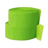OCD Bargain Crepe Paper Streamer, 81 Feet (2 Piece) - Party Supplies for Parties, Baby Shower,...