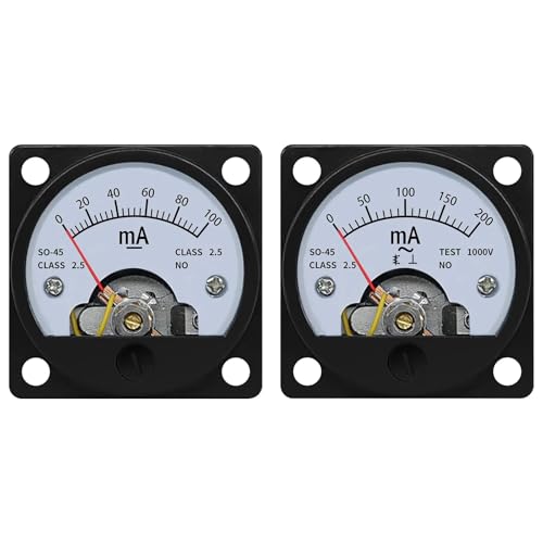 DC/AC �~���A���y�A���[�^�[ �d���v �~�` 1MA 2MA 3MA 5MA 10MA 30MA 50MA 100MA 200MA 500MA ���ڐڑ� 1��(SO-45 AC,300mA)