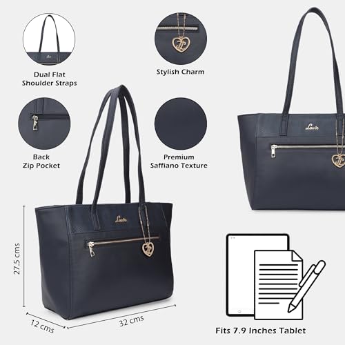 Image of Lavie Women's Herring Haven Large Tote Handbag | Tote Bag For Work | Ladies Purse | Stylish Shoulder Bag | Gift for Women