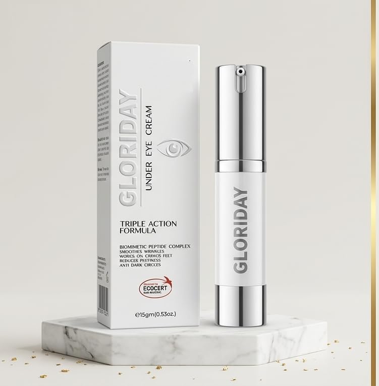 Under Eye Cream Triple Action Formula 15gm | Biomimetic Peptide Complex, Reduces Dark Circles-image-44