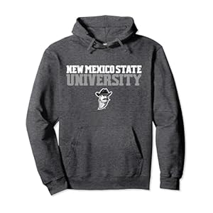 New Mexico State University NMSU Aggies Stacked Pullover Hoodie