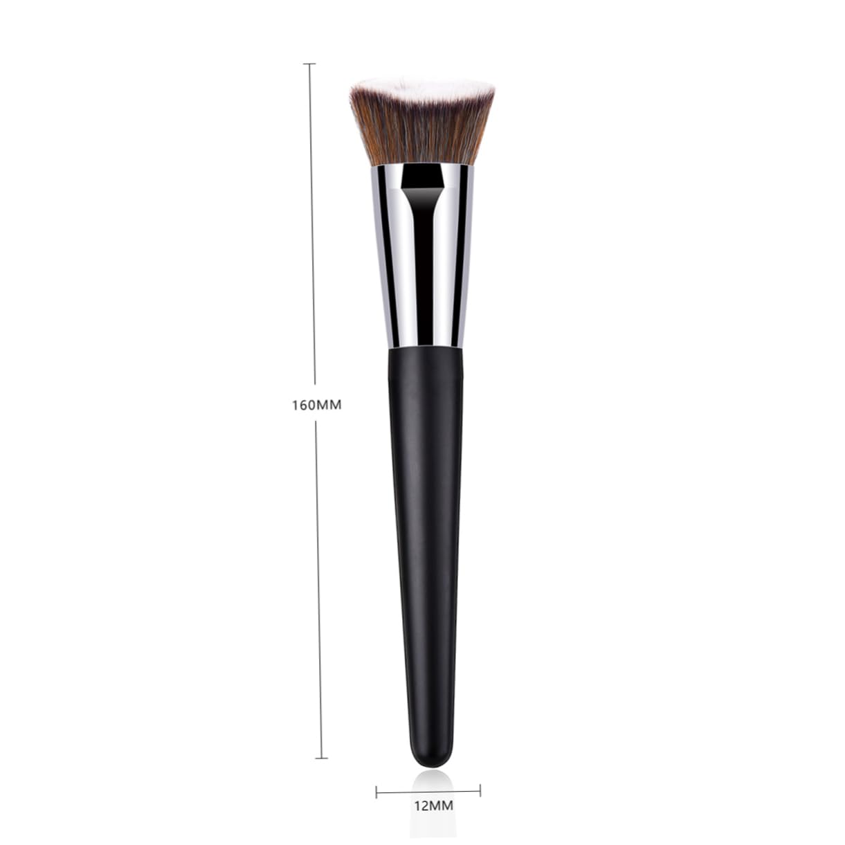 BESTYASH Wooden Handle Makeup Brush for Women Premium Nylon Bristles Cosmetics Brush for Powder Application for Daily and Professional Use