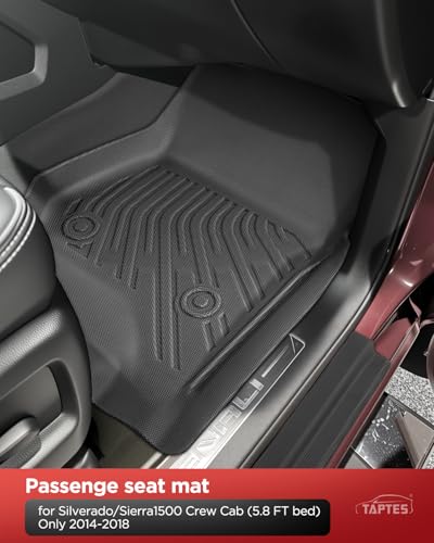 Image of Truck Bed Mat & Floor Liners for Silverado & Sierra 1500 Crew Cab