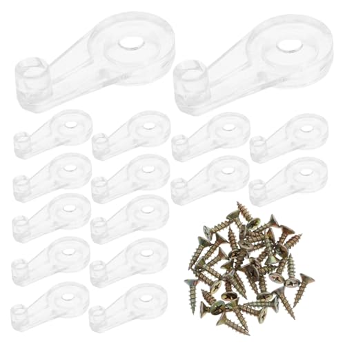 OSALADI Cabinet Glass Retainer Clips Pcs Mirror Glass Clip Mirror Door Hanger Decorative Clamp Sturdy Holder for Wardrobe