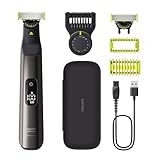 Philips Norelco OneBlade 360 Pro Face + Body, Hybrid Electric Beard Trimmer, Shaver and Bodygroomer, with 360 Blade Technology, Model QP6552/90