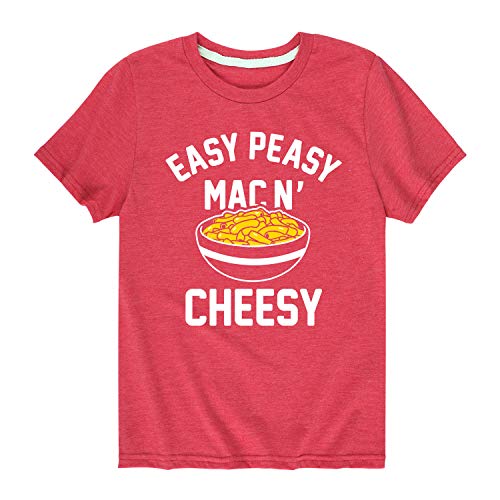 Instant Message - Easy Peasy Mac - Youth Short Sleeve Graphic T-Shirt