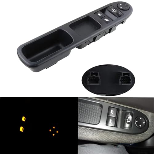 Commande lève-vitre électrique Peugeot 307 conducteur avant gauche 6554.E4 de 2003