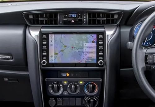 Film navigation Fortuner en verre trempé haut de gamme pour écran GPS 8" de voiture